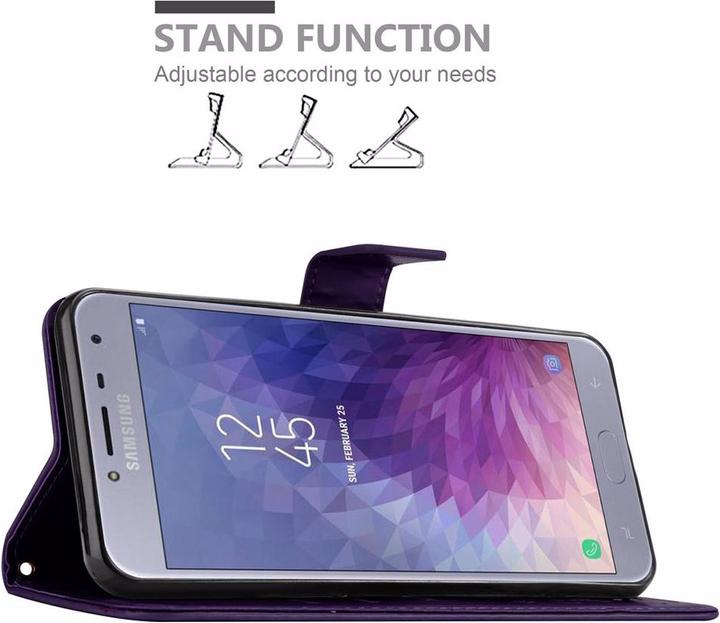 Productafbeelding Cadorabo Bloemen Boekomslag (Samsung Galaxy J4 (2018))
