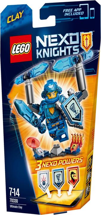 Image du produit LEGO Nexo Knights Clay l'Ultime chevalier (70330, LEGO Nexo Knights)