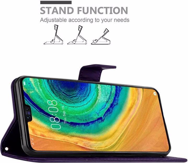 Productafbeelding Cadorabo Bloemen Boekomslag (Huawei Mate 30)