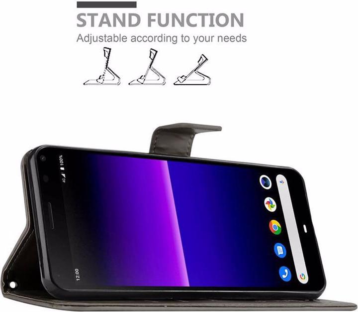 Produktbild Cadorabo Flower Book Cover (Sony Xperia 8)