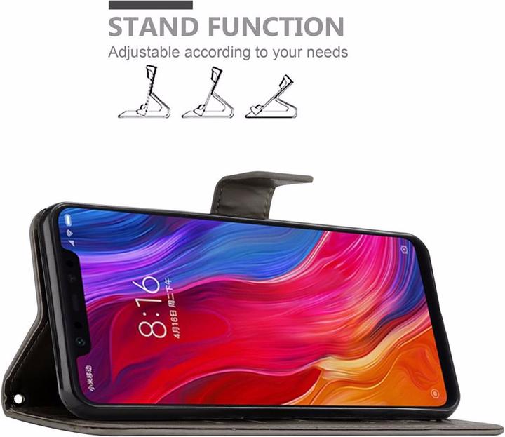 Produktbild Cadorabo Flower Book Cover (Xiaomi Mi 8)
