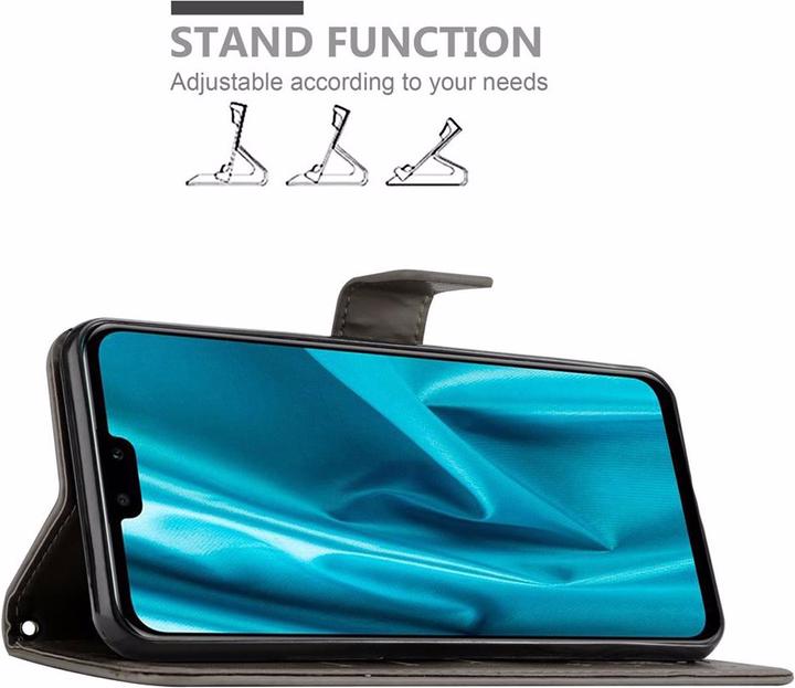 Produktbild Cadorabo Flower Book Cover (Huawei Y9 (2019))