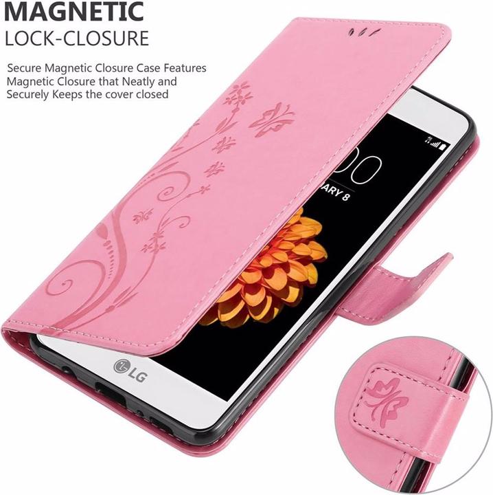Image du produit Cadorabo Couverture du livre de fleurs (LG K7)
