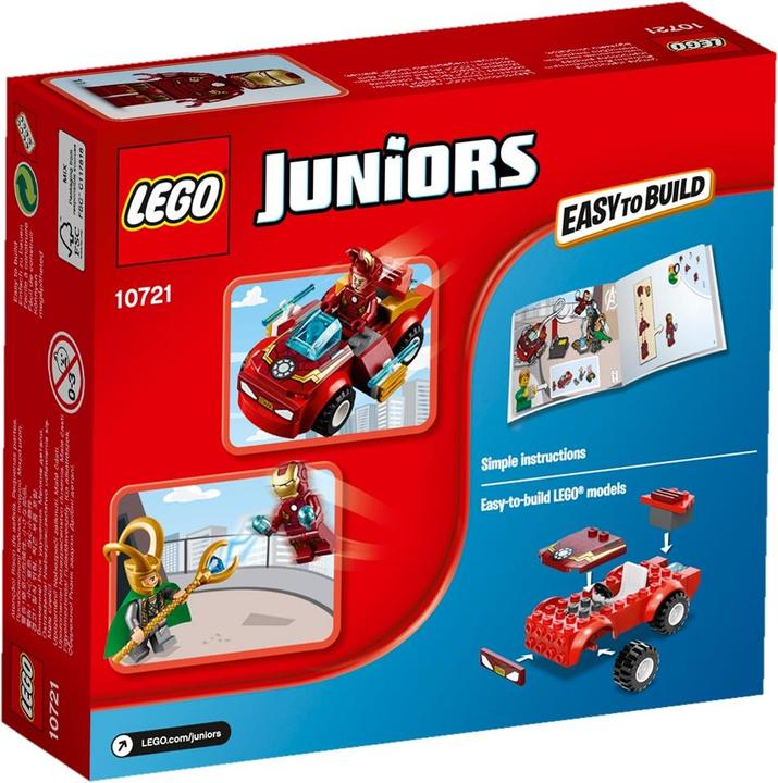 Immagine prodotto LEGO Juniors Iron Man contro Loki (10721, LEGO Marvel)