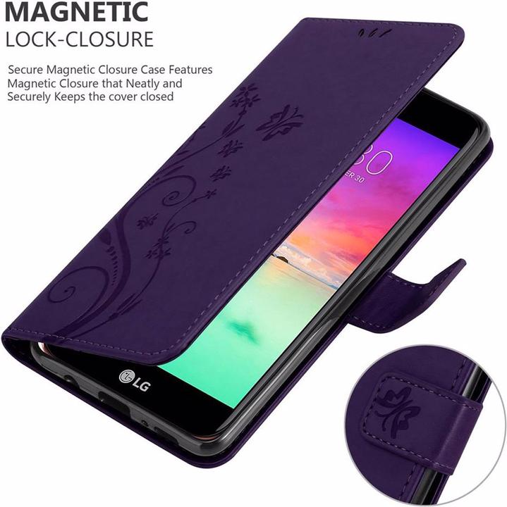 Productafbeelding Cadorabo Bloemen Boekomslag (LG K10)