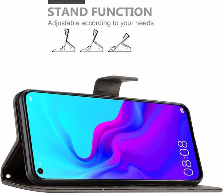 Produktbild Cadorabo Flower Book Cover (Huawei Nova 4)