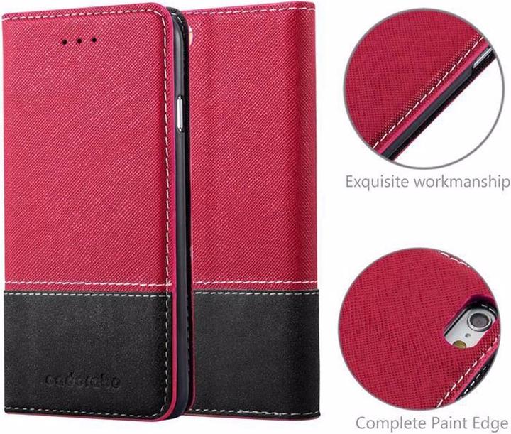 Actual product image Cadorabo Book X Wallet Cover (Apple iPhone 6s Plus, Apple iPhone 6 Plus)