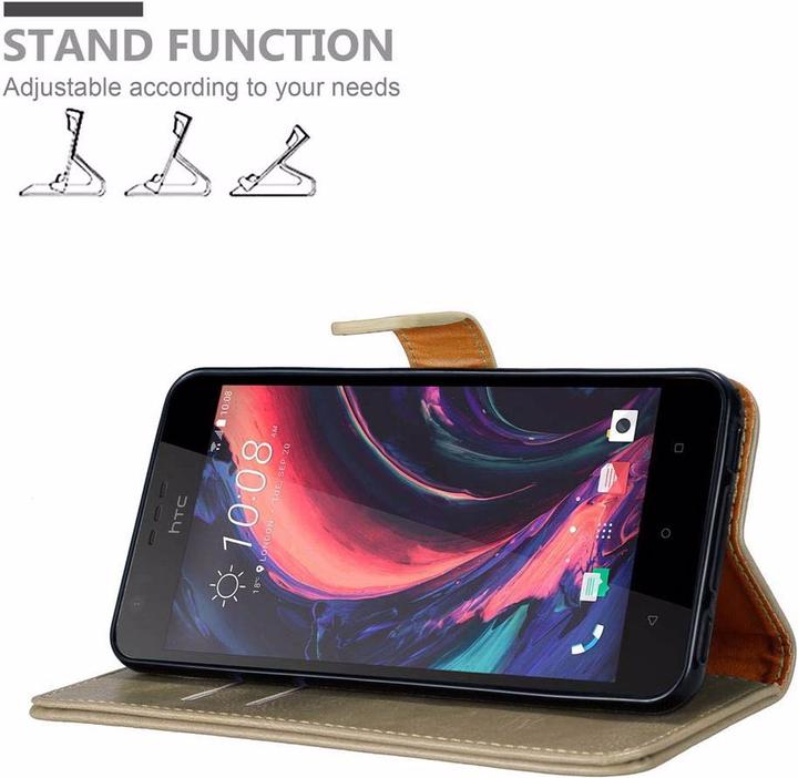 Image du produit Cadorabo Book Couverture de luxe (HTC Desire 10 Style de vie, HTC Desire 825)