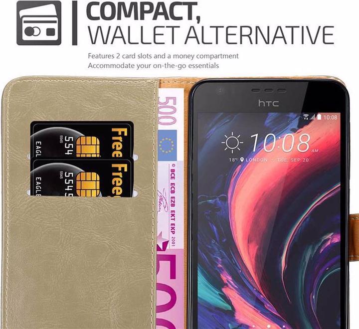 Image du produit Cadorabo Book Couverture de luxe (HTC Desire 10 Style de vie, HTC Desire 825)