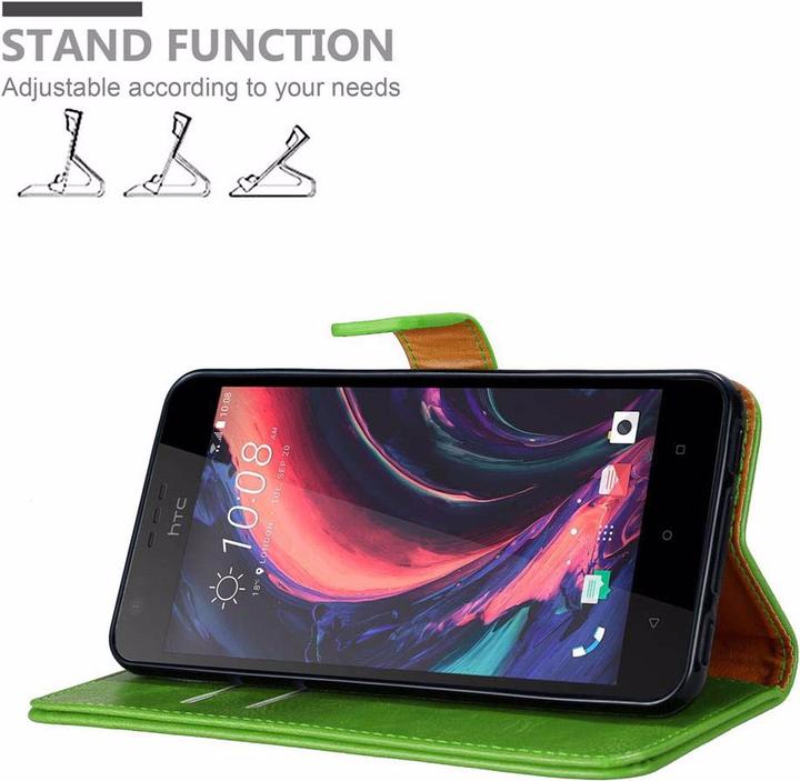 Productafbeelding Cadorabo Boek Luxe Omslag (HTC Desire 10 Lifestyle, HTC Desire 825)