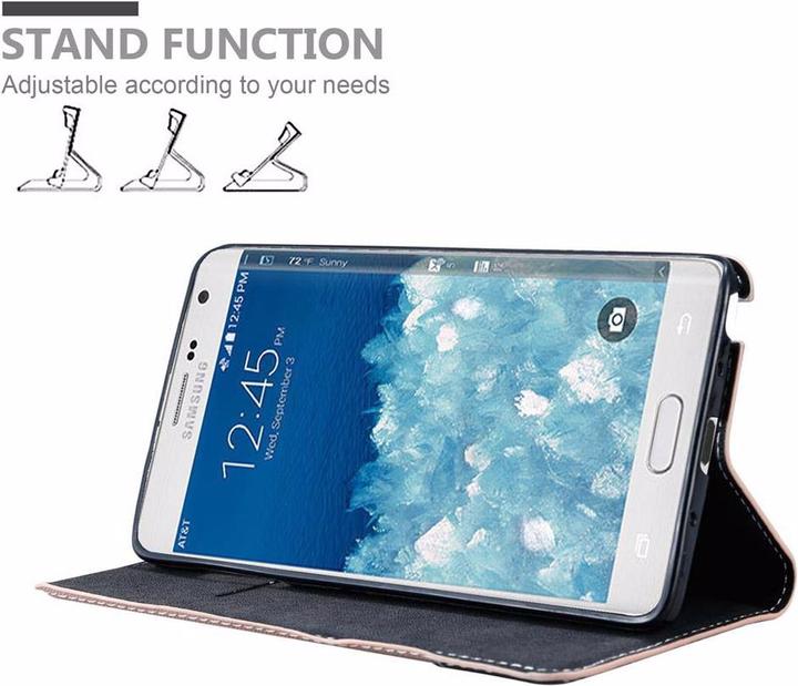 Productafbeelding Cadorabo Boek X Portemonnee Hoesje (Samsung Galaxy Note Edge)