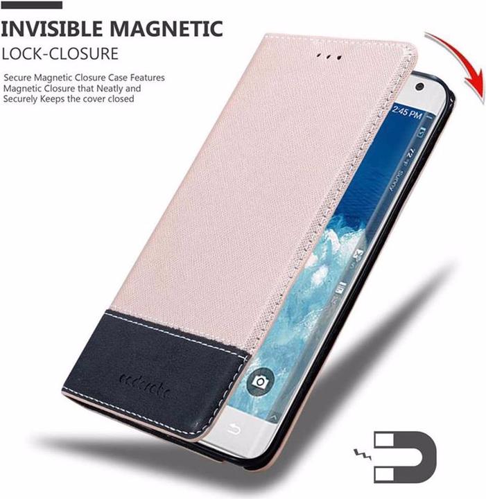 Productafbeelding Cadorabo Boek X Portemonnee Hoesje (Samsung Galaxy Note Edge)