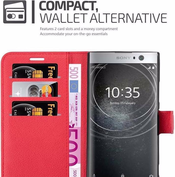 Produktbild Cadorabo Book mit Standfunktion Cover (Sony Xperia XA2)