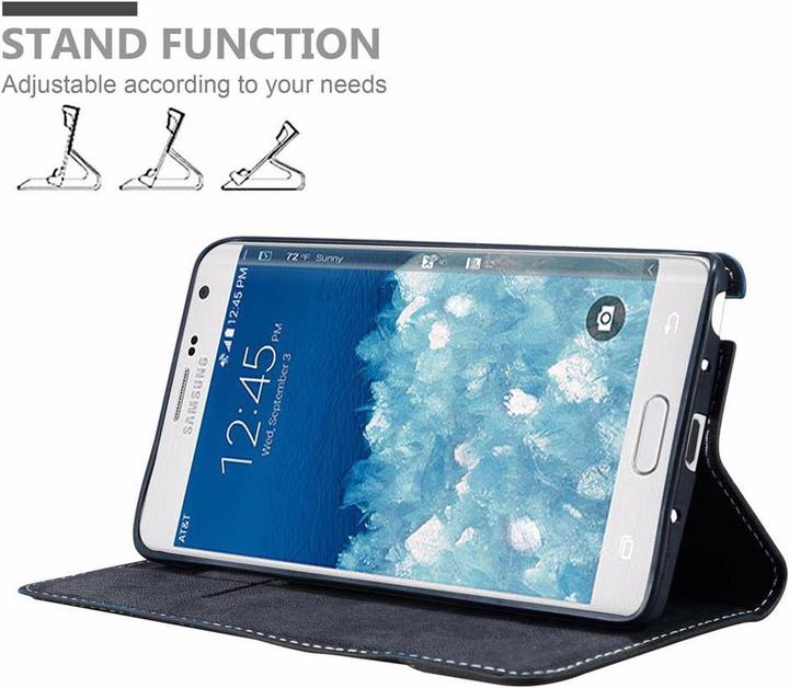 Productafbeelding Cadorabo Boek X Portemonnee Hoesje (Samsung Galaxy Note Edge)
