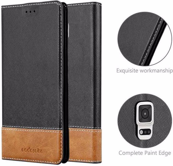 Productafbeelding Cadorabo Boek X Portemonnee Hoesje (Samsung Galaxy Note Edge)