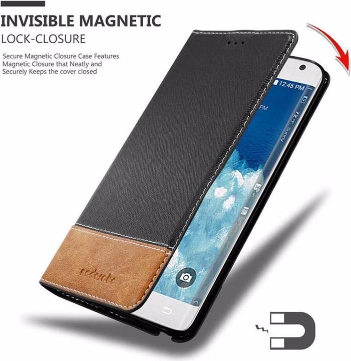 Productafbeelding Cadorabo Boek X Portemonnee Hoesje (Samsung Galaxy Note Edge)