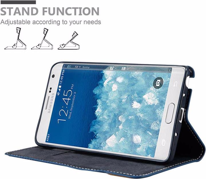 Actual product image Cadorabo Book X Wallet Cover (Samsung Galaxy Note Edge)