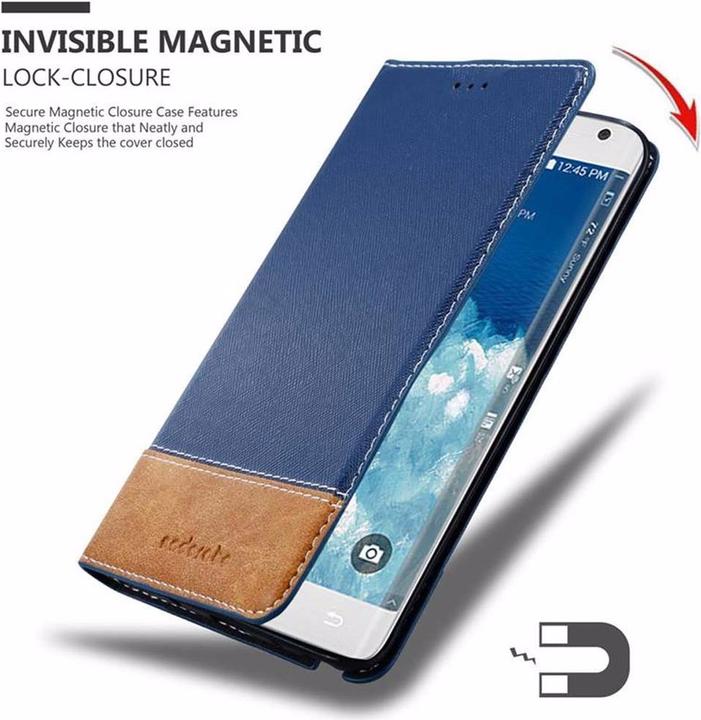 Actual product image Cadorabo Book X Wallet Cover (Samsung Galaxy Note Edge)