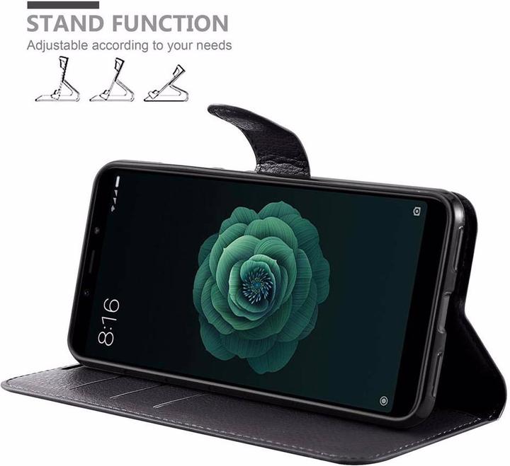 Actual product image Cadorabo Book with stand function cover (Xiaomi Mi A2 Lite?, Xiaomi Mi 6X)