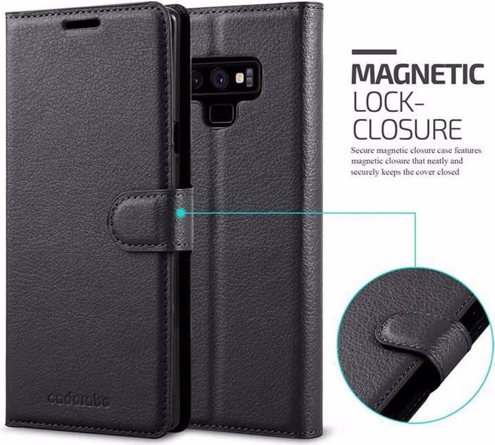 Actual product image Cadorabo Book with stand function cover (Samsung Galaxy Note 9)