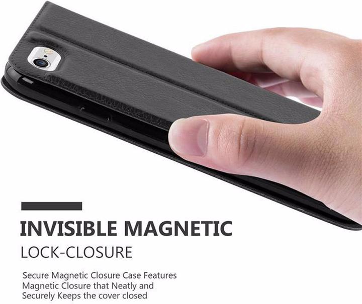 Actual product image Cadorabo Book with View double window cover (Apple iPhone 6s Plus, Apple iPhone 6 Plus)