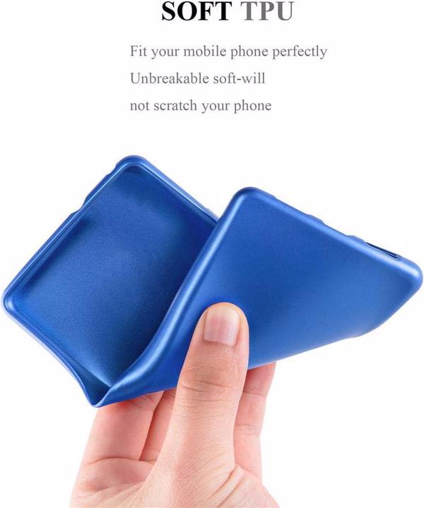 Actual product image Cadorabo TPU Matt Metallic Cover (Nokia 1)
