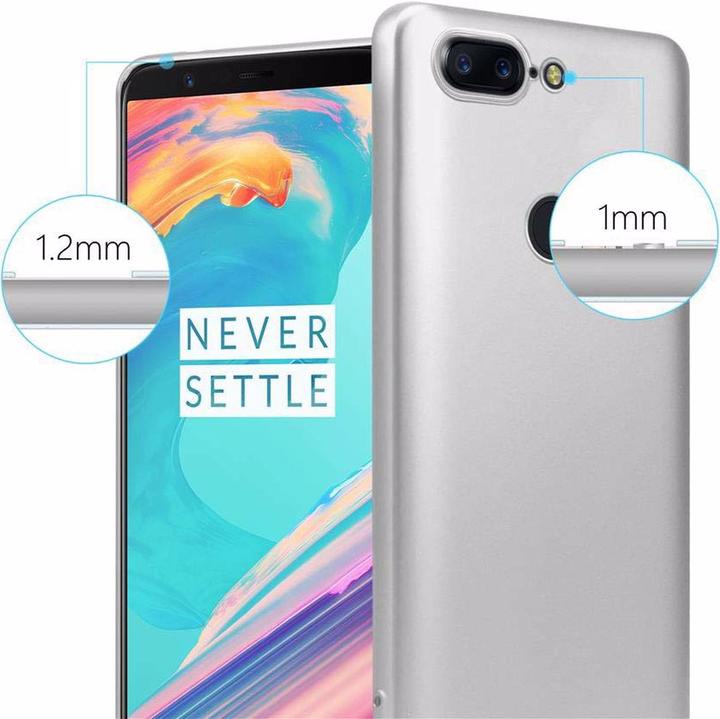 Image du produit Cadorabo Couverture métallique mate TPU (OnePlus 5T)