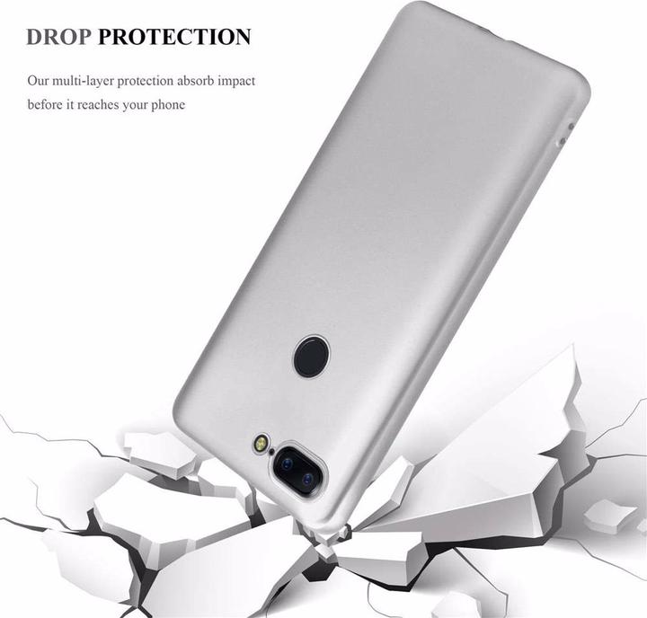 Image du produit Cadorabo Couverture métallique mate TPU (OnePlus 5T)