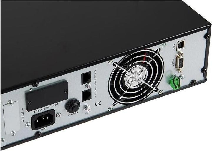 Produktbild GreenCell RTII 1000VA 900W für Serverschrank Black - Online USV (1000 VA, 900 W, Online-Doppelwandler USV)
