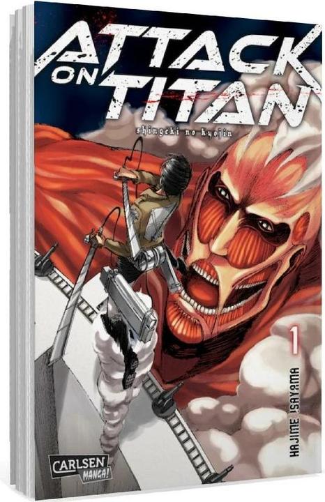 Produktbild Attack on Titan, Band 1 (Deutsch, Hajime Isayama, 2014)