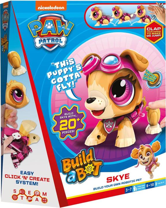 Actual product image Goliath Toys Build a bot PAW Patrol Skye - interactive robot