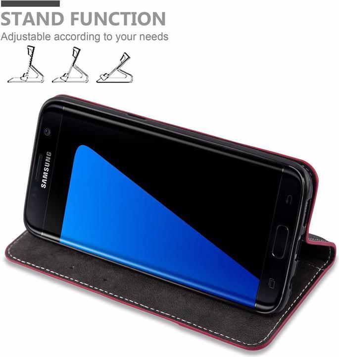 Productafbeelding Cadorabo Boek X Portemonnee Hoesje (Samsung Galaxy S7 Edge)