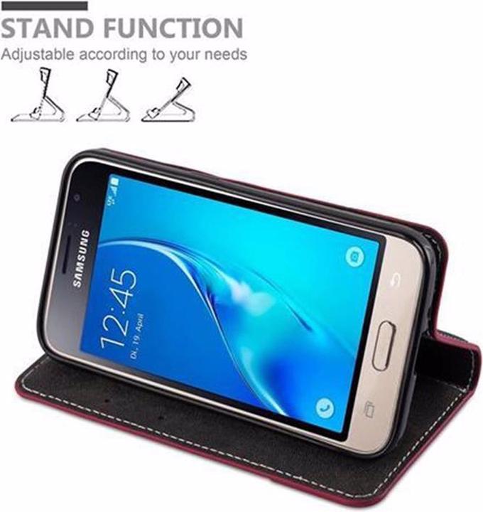 Productafbeelding Cadorabo Boek X Portemonnee Hoesje (Samsung Galaxy J1 (2016))