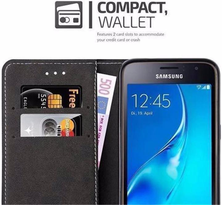 Productafbeelding Cadorabo Boek X Portemonnee Hoesje (Samsung Galaxy J1 (2016))
