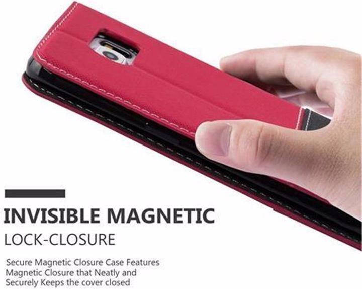 Actual product image Cadorabo Book X Wallet Cover (Samsung Galaxy S6 Edge)