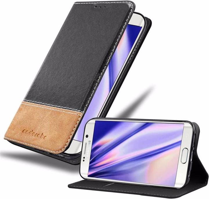 Productafbeelding Cadorabo Boek X Portemonnee Hoesje (Samsung Galaxy S6 Edge)