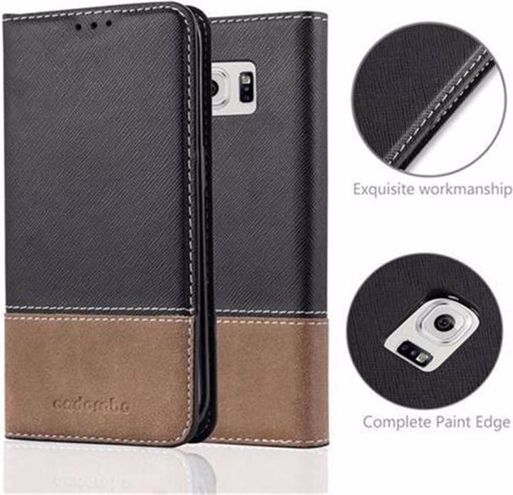 Productafbeelding Cadorabo Boek X Portemonnee Hoesje (Samsung Galaxy S6 Edge)