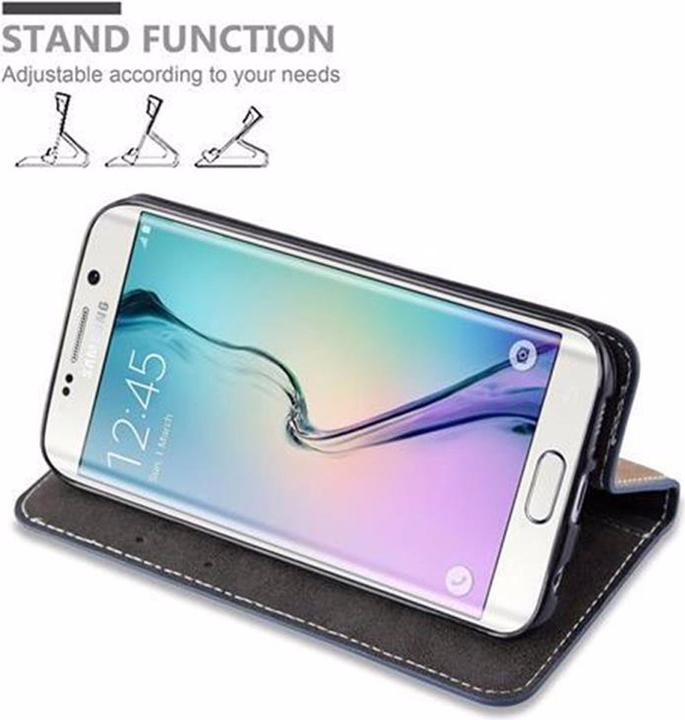 Produktbild Cadorabo Book X-Wallet Cover (Samsung Galaxy S6 Edge)