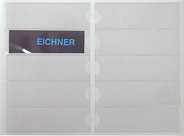 Actual product image Eichner Self-adhesive transparent pockets (C4)