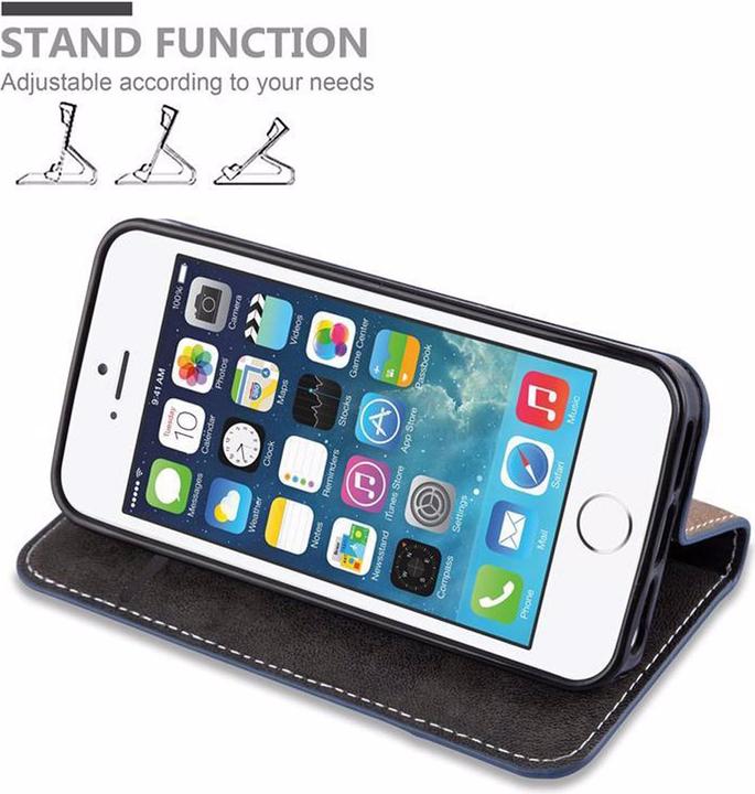 Actual product image Cadorabo Book X Wallet Cover (Apple iPhone 4, G4s)