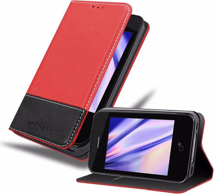 Actual product image Cadorabo Book X Wallet Cover (G4s, Apple iPhone 4)