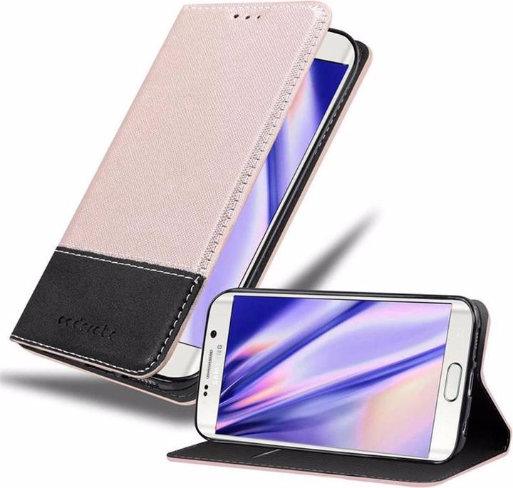 Actual product image Cadorabo Book X Wallet Cover (Samsung Galaxy S6 Edge)