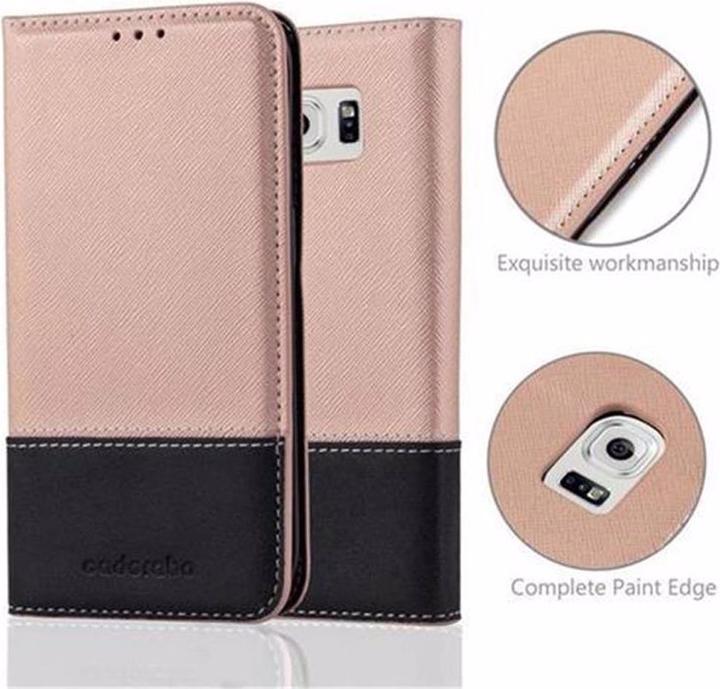 Actual product image Cadorabo Book X Wallet Cover (Samsung Galaxy S6 Edge)