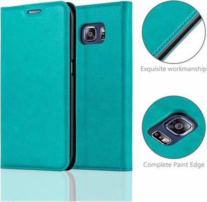 Produktbild Cadorabo Book Invisible Magnet Cover (Samsung Galaxy S6 Edge)