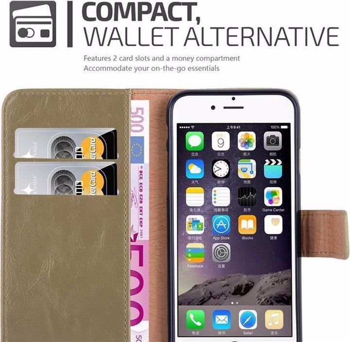 Productafbeelding Cadorabo Boek Luxe Omslag (Apple iPhone 6s Plus, Apple iPhone 6 Plus)
