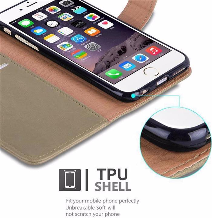 Productafbeelding Cadorabo Boek Luxe Omslag (Apple iPhone 6s Plus, Apple iPhone 6 Plus)