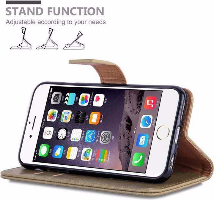 Productafbeelding Cadorabo Boek Luxe Omslag (Apple iPhone 6s Plus, Apple iPhone 6 Plus)