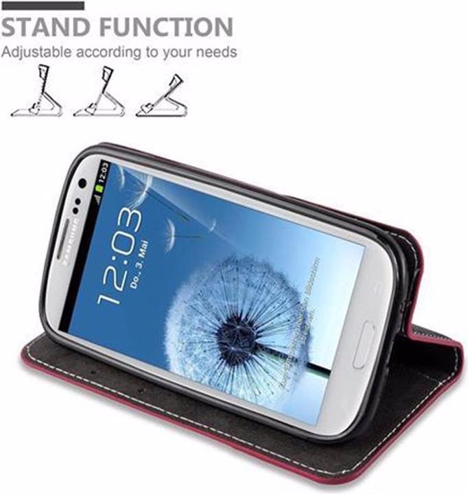 Productafbeelding Cadorabo Boek X Portemonnee Hoesje (Samsung Galaxy S3)