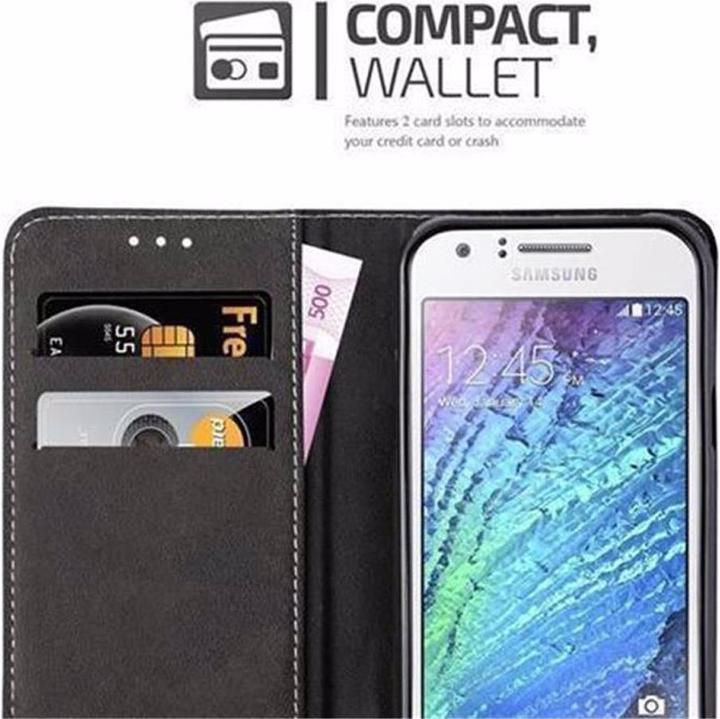 Produktbild Cadorabo Book X-Wallet Cover (Samsung Galaxy J1)