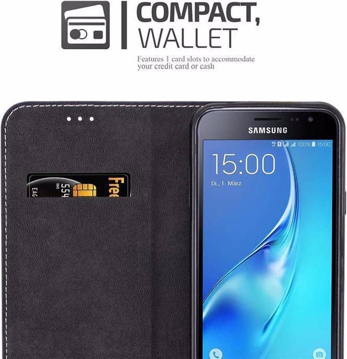 Productafbeelding Cadorabo Boek X Portemonnee Hoesje (Samsung Galaxy J3)